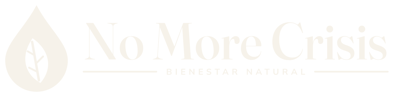 No More Crisis, bienestar natural